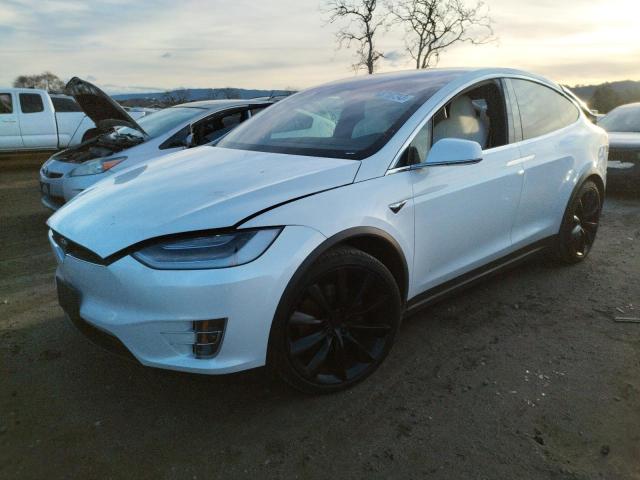 TESLA MODEL X 2021 with VIN 5YJXCBE24MF324104 - Photo from auction