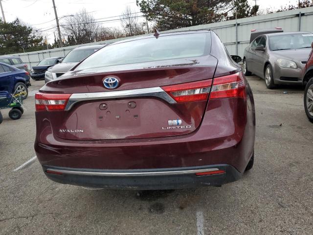 Photo 6 from auction – 2017 TOYOTA AVALON HYB with VIN 4T1BD1EB0HU058056