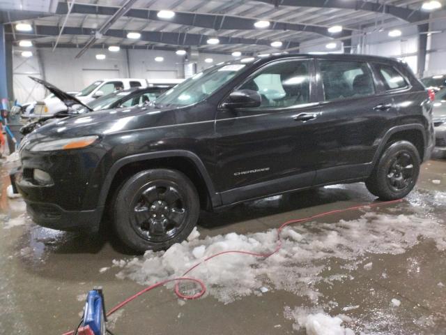 JEEP CHEROKEE S 2014 with VIN 1C4PJMAB0EW240348 - Photo from auction