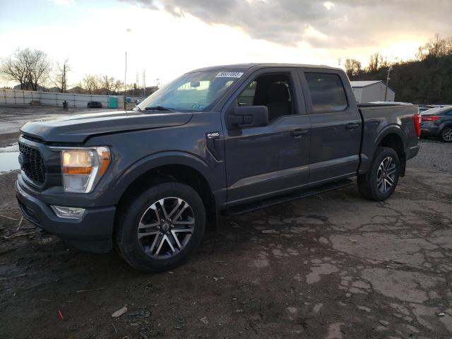 Photo 1 from auction – 2021 FORD F150 SUPER with VIN 1FTEW1EP2MFB92444