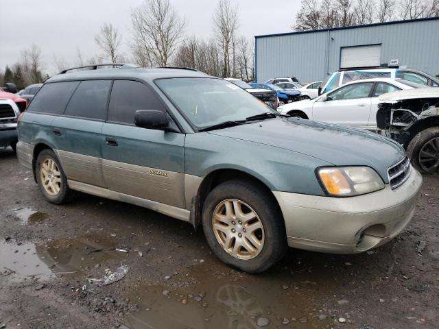 Photo 4 from auction – 2000 SUBARU LEGACY OUT with VIN 4S3BH6655Y7611524
