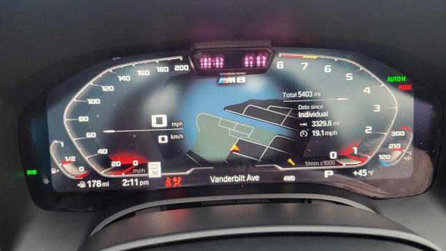 Photo 8 from auction – 2020 BMW M8 with VIN WBSDZ0C01LBM09404