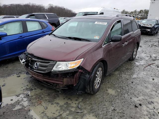 HONDA ODYSSEY EX 2011 with VIN 5FNRL5H61BB065710 - Photo from auction