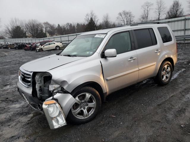 HONDA PILOT EXL 2012 with VIN 5FNYF4H61CB036528 - Photo from auction