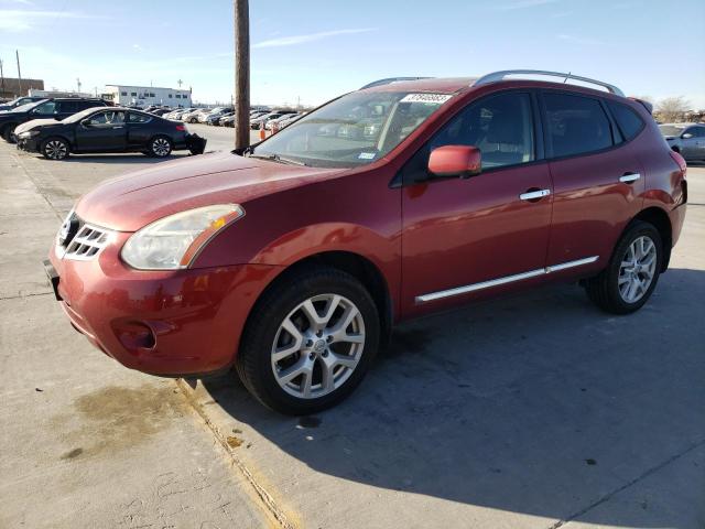 NISSAN ROGUE S 2012 with VIN JN8AS5MV6CW370523 - Photo from auction