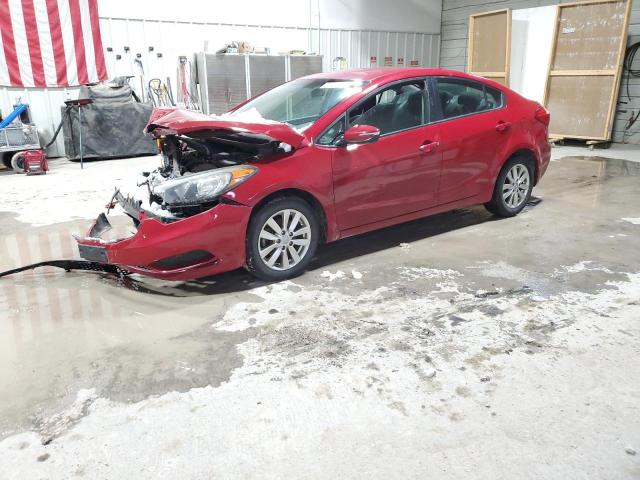 KIA FORTE LX 2014 with VIN KNAFX4A69E5177699 - Photo from auction