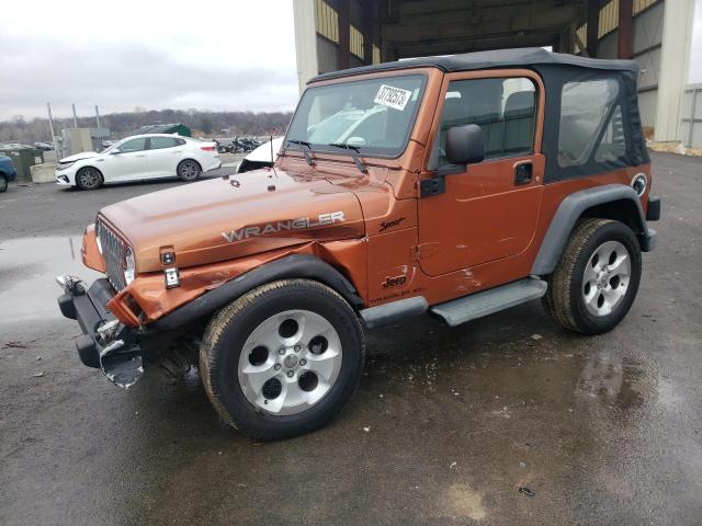 JEEP WRANGLER / 2004 with VIN 1J4FA49S94P737224 - Photo from auction