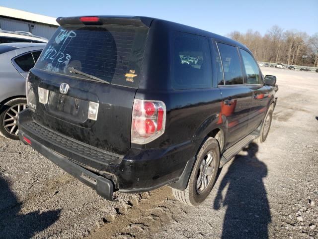 Photo 3 from auction – 2006 HONDA PILOT LX with VIN 5FNYF28126B049107