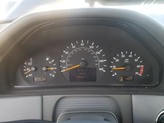 Photo 9 from auction – 2001 MERCEDES-BENZ E 320 with VIN WDBJF65J01B238345