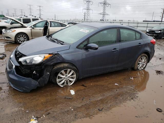 KIA FORTE LX 2014 with VIN KNAFX4A68E5163776 - Photo from auction