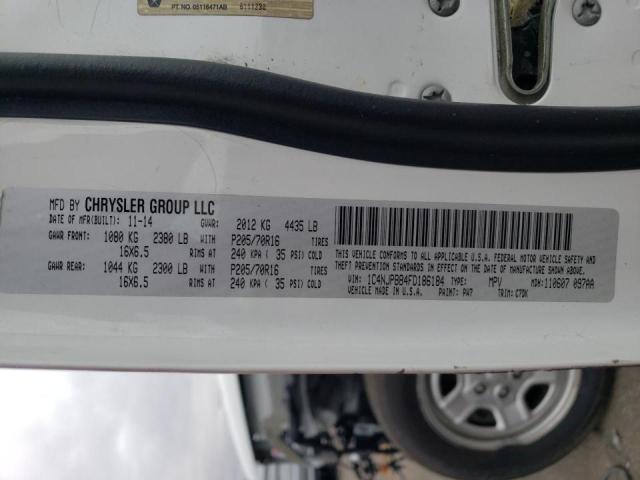 Photo 14 from auction – 2015 JEEP PATRIOT SP with VIN 1C4NJPBB4FD186184