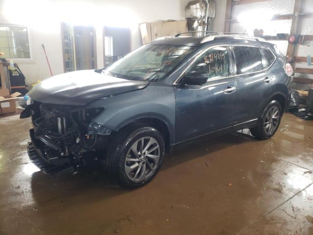NISSAN ROGUE S 2016 with VIN 5N1AT2MV8GC771372 - Photo from auction