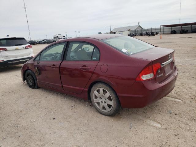 Photo 2 from auction – 2009 HONDA CIVIC LX with VIN 19XFA16599E023541