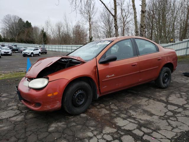 PLYMOUTH NEON BASE 2000 with VIN 1P3ES46C6YD565642 - Photo from auction