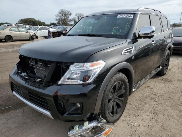 NISSAN ARMADA PLA 2017 with VIN JN8AY2NF8H9301245 - Photo from auction