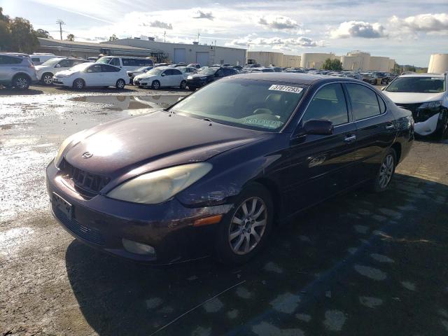 LEXUS ES 330 2004 with VIN JTHBA30G245022867 - Photo from auction