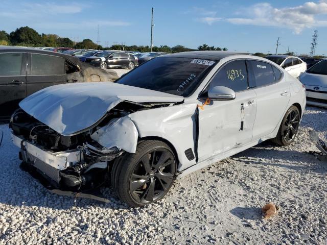 GENESIS G70 BASE 2022 with VIN KMTG54TE5NU094148 - Photo from auction
