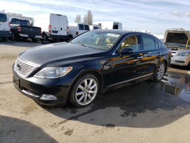 LEXUS LS 460 2007 with VIN JTHBL46F375039812 - Photo from auction