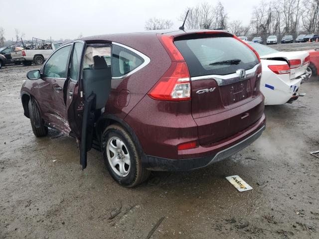 Photo 2 from auction – 2015 HONDA CR-V LX with VIN 2HKRM4H35FH646325