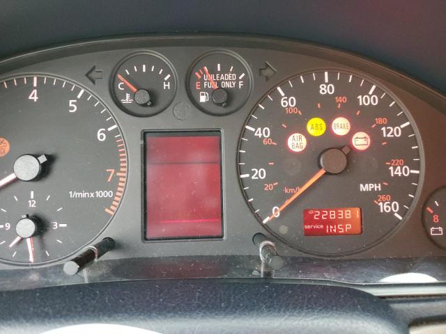Photo 9 from auction – 1999 AUDI A4 1.8T with VIN WAUBB28D4XA280898