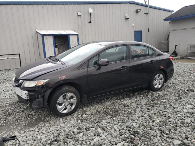 HONDA CIVIC LX 2013 with VIN 2HGFB2F53DH533983 - Photo from auction