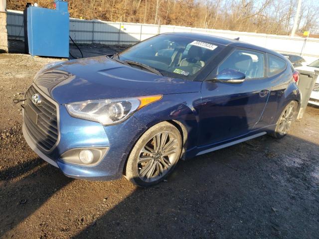 HYUNDAI VELOSTER T 2016 with VIN KMHTC6AE6GU265201 - Photo from auction