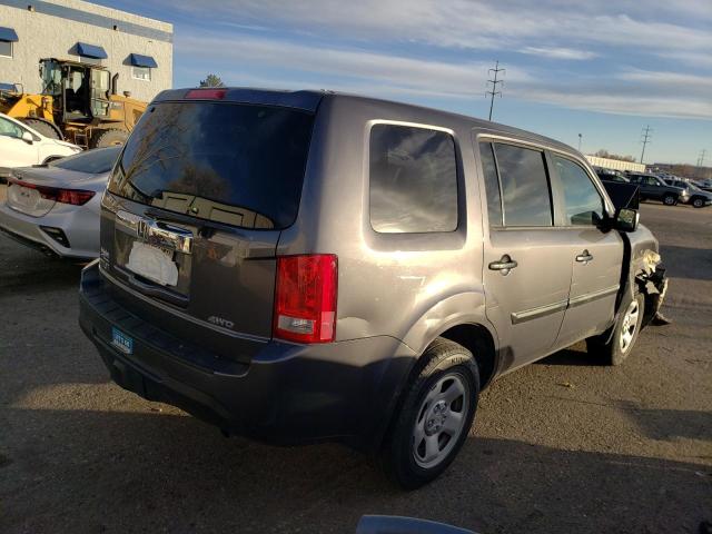Photo 3 from auction – 2014 HONDA PILOT LX with VIN 5FNYF4H26EB046116