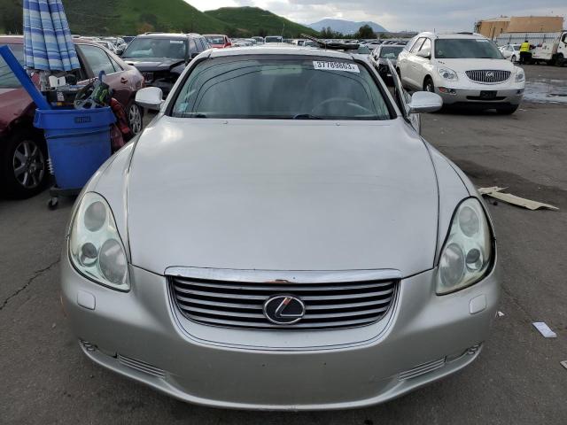 Photo 5 from auction – 2002 LEXUS SC 430 with VIN JTHFN48Y520008075