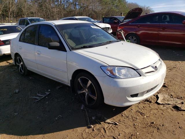 Photo 4 from auction – 2004 HONDA CIVIC LX with VIN 2HGES16564H638765
