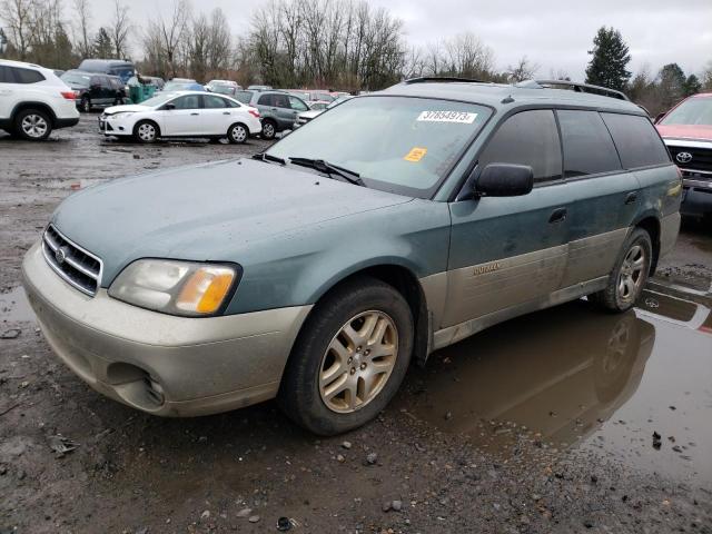 SUBARU LEGACY OUT 2000 with VIN 4S3BH6655Y7611524 - Photo from auction
