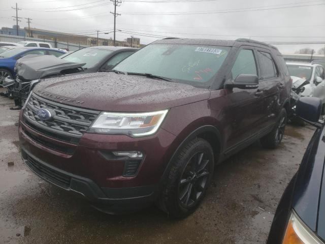 FORD EXPLORER X 2019 with VIN 1FM5K8D81KGA76377 - Photo from auction