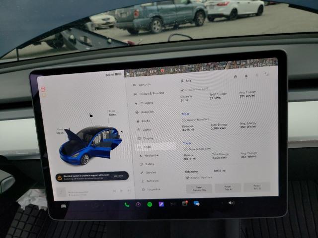 Photo 9 from auction – 2022 TESLA MODEL 3 with VIN 5YJ3E1EAXNF137431
