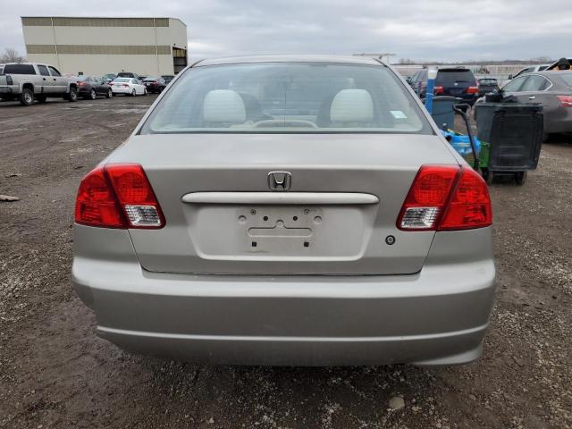 Photo 6 from auction – 2005 HONDA CIVIC LX with VIN 2HGES16595H500820