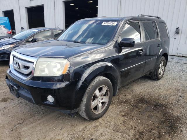 HONDA PILOT EX 2010 with VIN 5FNYF4H40AB040601 - Photo from auction