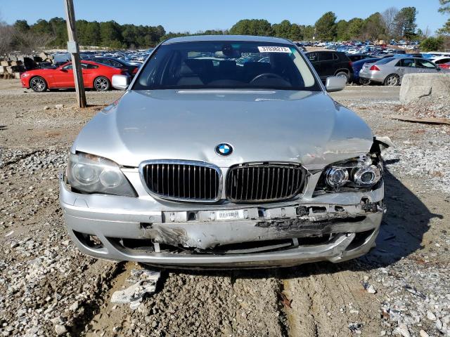 Photo 5 from auction – 2007 BMW 750 with VIN WBAHN83577DT74616