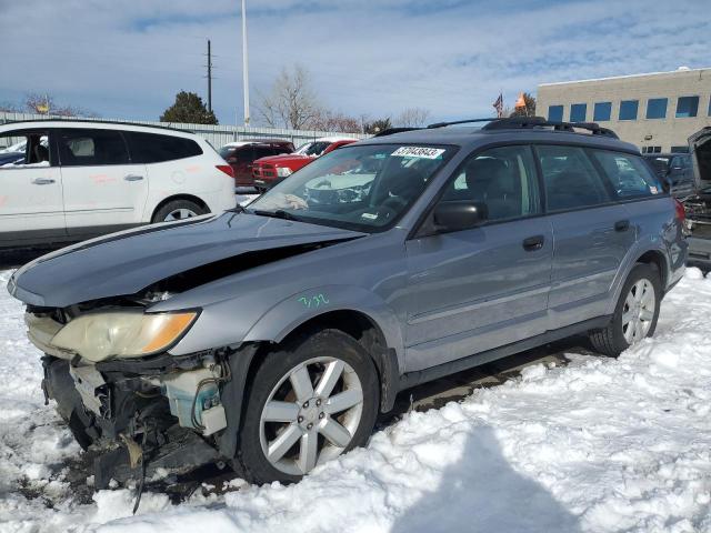 SUBARU OUTBACK 2. 2008 with VIN 4S4BP61C186343209 - Photo from auction