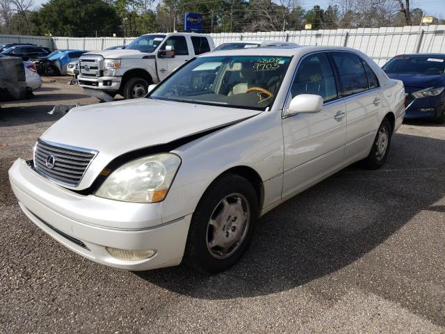 LEXUS LS 430 2002 with VIN JTHBN30F120072830 - Photo from auction