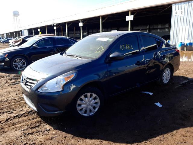NISSAN VERSA S 2016 with VIN 3N1CN7AP6GL878390 - Photo from auction