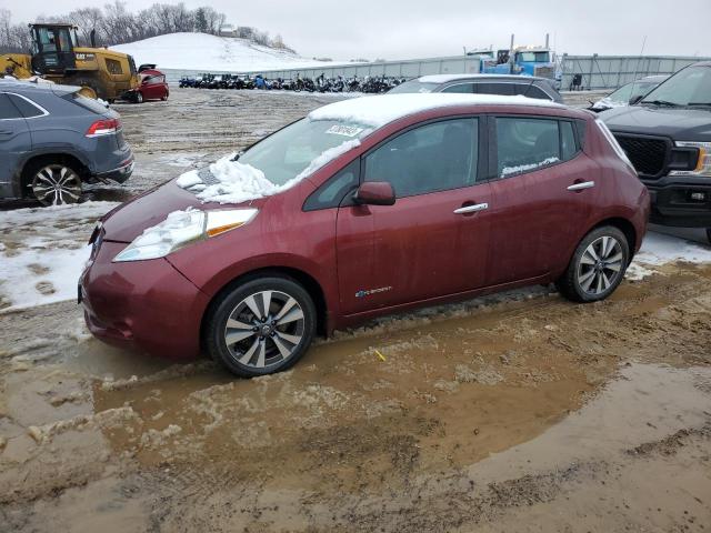 NISSAN LEAF S 2017 with VIN 1N4BZ0CP1HC306020 - Photo from auction