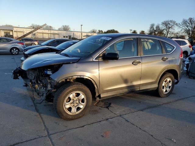 HONDA CR-V LX 2013 with VIN 5J6RM4H38DL073035 - Photo from auction