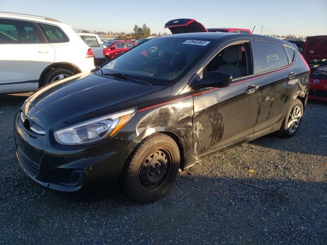 HYUNDAI ACCENT SE 2017 with VIN KMHCT5AE8HU341898 - Photo from auction