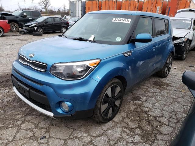 KIA SOUL + 2018 with VIN KNDJP3A5XJ7549967 - Photo from auction