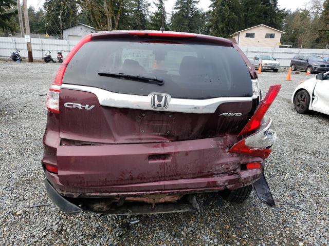 Photo 6 from auction – 2016 HONDA CR-V EX with VIN 2HKRM4H5XGH667111