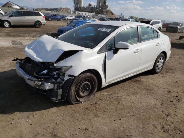 HONDA CIVIC LX 2015 with VIN 19XFB2F52FE249726 - Photo from auction