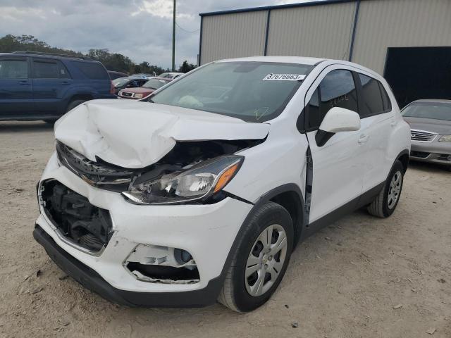 Photo 1 from auction – 2018 CHEVROLET TRAX LS with VIN 3GNCJKSB9JL272031