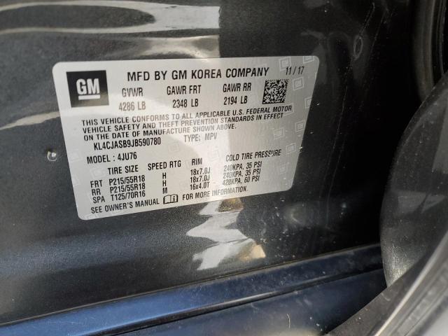 Photo 14 from auction – 2018 BUICK ENCORE PRE with VIN KL4CJASB9JB590780