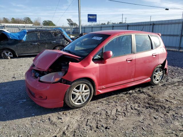 HONDA FIT S 2007 with VIN JHMGD38647S030306 - Photo from auction