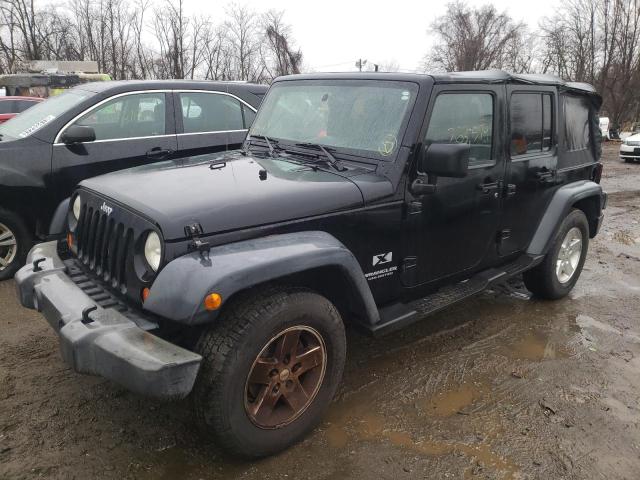 JEEP WRANGLER X 2007 with VIN 1J4GB39147L152582 - Photo from auction