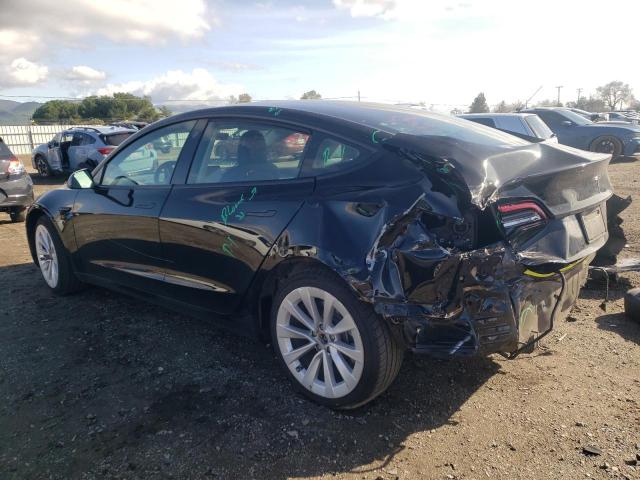 Photo 2 from auction – 2022 TESLA MODEL 3 with VIN 5YJ3E1EA7NF191981