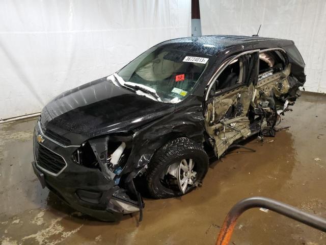 CHEVROLET EQUINOX LS 2017 with VIN 2GNFLEEK4H6157341 - Photo from auction